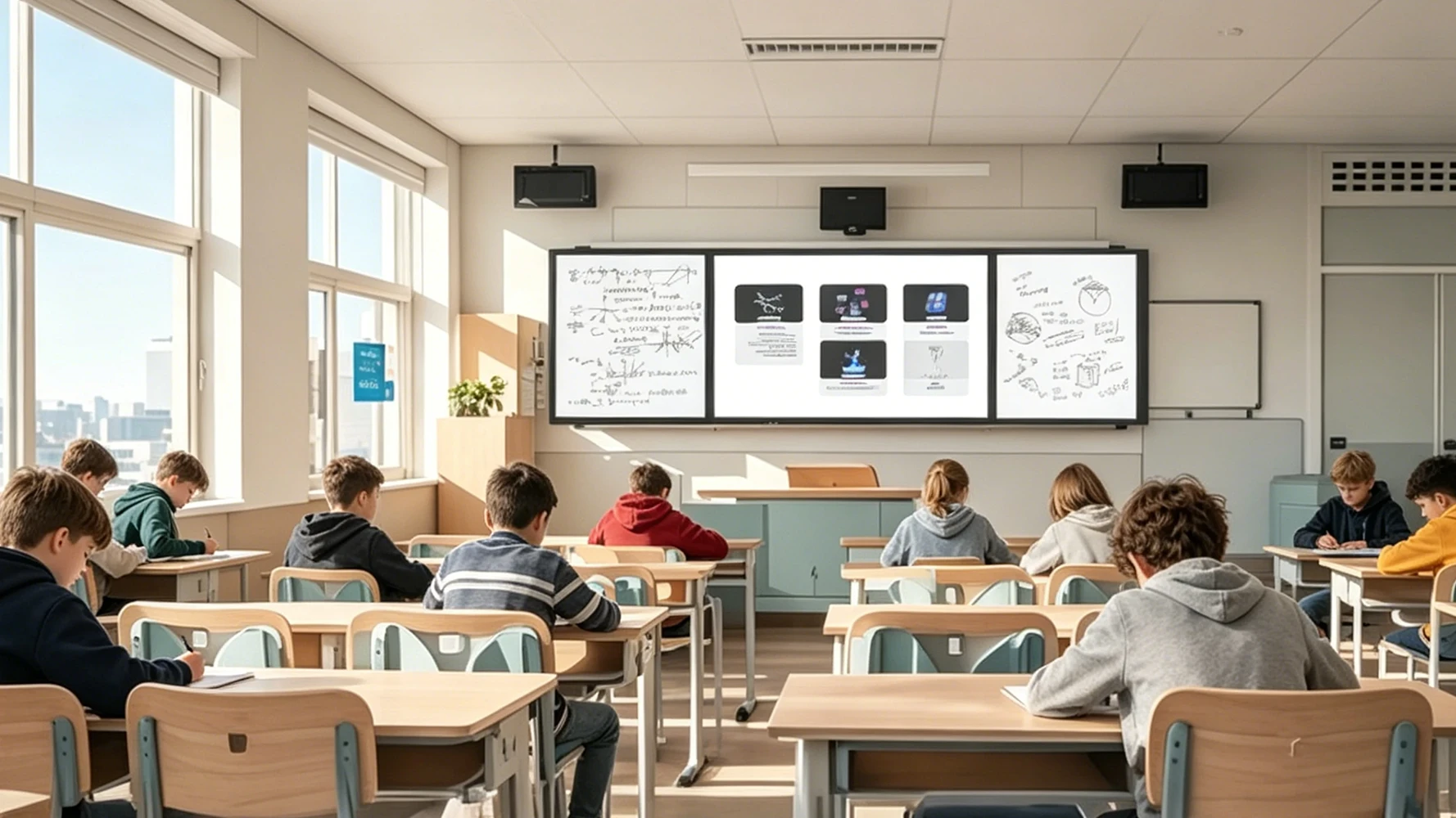 Classroom scene